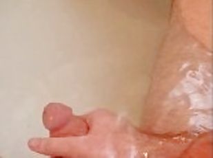 Baignade, Énorme, Masturbation, Amateur, Ejaculation sur le corps, Énorme bite, Ejaculation, Solo, Bite, Sous l'eau