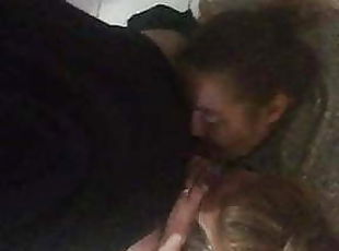 Grandma and Milf sucking young dick pt2