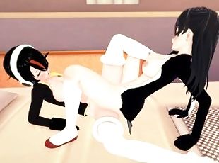 3D Hentai - Kemono Lesbian Friends