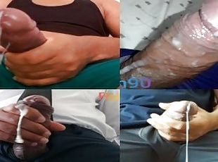 Sexy Boy Cumshot Orgasm Compilation - Thick Cum Load With Moaning Orgasm POV 4