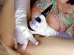Big tit princess squirting all over