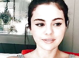 Selena Gomez January 2021 selfie, cleavage