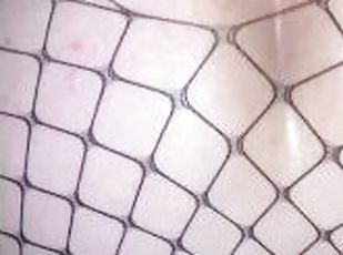 BBC fucks PAWG in fishnet