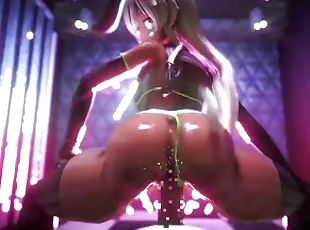 ?MMD R-18 SEX DANCE?BUNNY NAUGHTY SEXY BODY BIG BUTTS ?????????????? [MMD]