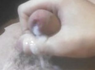 Solo man cum after hard day