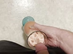 Cumshot in Cocktail of a hot girl Spermcocktail