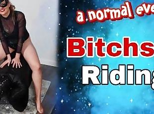 Femdom Pussy Eating Licking  Bitchsuit Riding Humiliation Bondage BDSM Domination Real Milf Stepmom