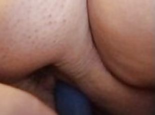 masturbation, orgasme, giclée, amateur, belle-femme-ronde, solo