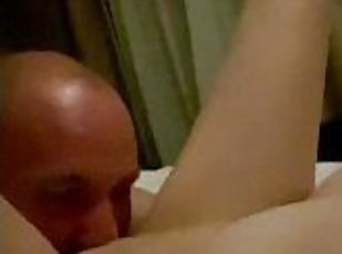 Cheating Wife sucks lovers cock