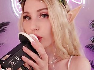 ASMR Naughty Elf Licking and Eating your ears (MySweetAlice aka MyKinkyDope) Exclusive ASMR