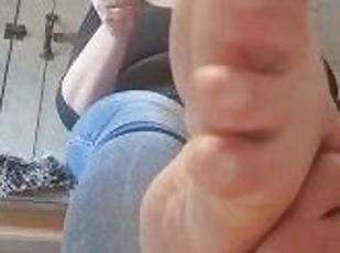 Masturbare (Masturbation), Milf, Bbw, Grasana, Picioare, Masturbare, Fetish, Solo