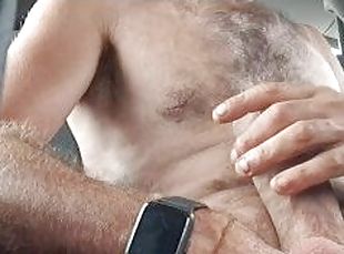 Amateur, Mature, Ejaculation sur le corps, Énorme bite, Gay, Branlette, Solo, Réalité, Bite