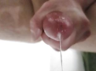 Closeup Slow Motion Tgirl Cumming on Your Face