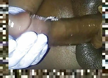 masturbation, amateur, ejaculation-sur-le-corps, énorme-bite, gay, branlette, black, ejaculation, latex, africaine