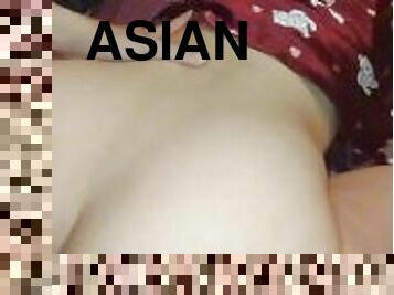 asia, pantat, posisi-seks-doggy-style, vagina-pussy, penis-besar, buatan-rumah, pasangan, sudut-pandang, thailand, sperma