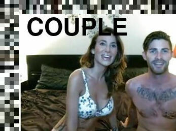 Sexy couple sucks and fucks on cam