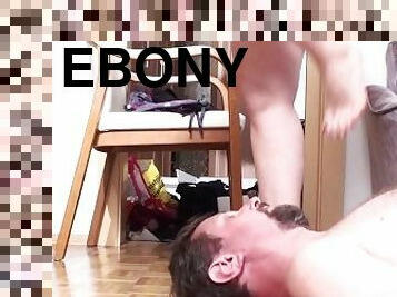 ebony foot slaps