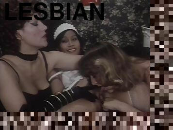 Interracial Lesbian Retro Scene