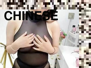 asiatique, gros-nichons, masturbation, babes, compilation, solo, chinoise, taquinerie