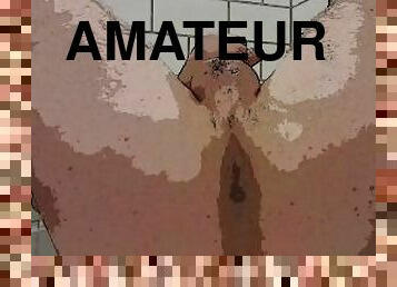 My anus when masturbate cock and then cumshot on ass and anus????