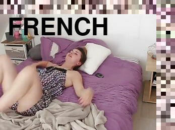 French Teen Manuela Foot Soles legs Gym Morning Routine