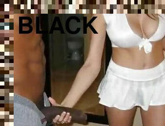 Sweet interracial compilation with black dicks