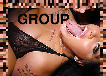 BBW Goddess Rough Group Fucked