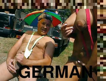 EROCOM. TV - German MILF picks up a perverted old man in public