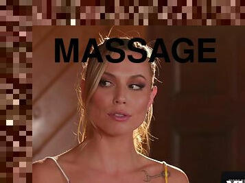 Aidra Fox's Sensual Massage Behind Scenes - Aidra fox