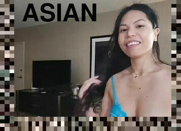 asiatisk, storatuttar, doggy-style, fitta-pussy, avsugning, milf, porrstjärna, par, pov, flickvän