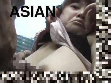 Cute Asian Teen Groped in train