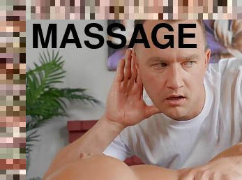 Sultry tanned mom Demi Nova crazy massage sex clip
