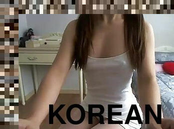 Horny korean slut