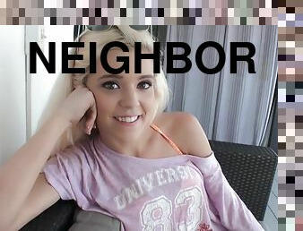 Pervs On Patrol - Arousing Next Door Neighbor 1 - Halle Von