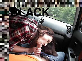 Fake Driving School - Exciting Learner Banged On All Fours Style 1 - Kristy Black