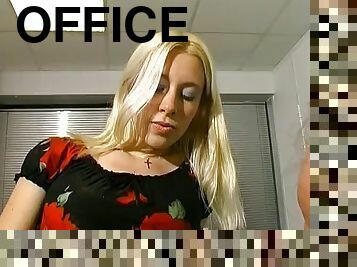 bureau-office, amateur, anal, blonde, néerlandais