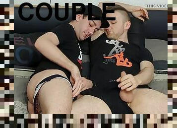 masturbation, amateur, ejaculation-sur-le-corps, gay, allemand, couple, baisers, européenne, euro, fétiche