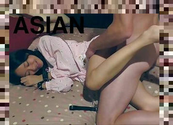 asiático, anal, adolescente, japonesa
