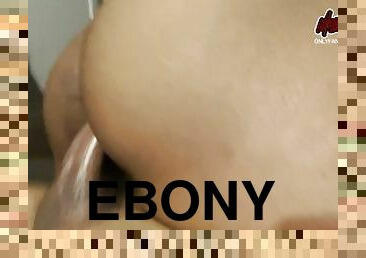 culo, coño-pussy, negra-ebony, negra, pareja, tragar, culo-sexy, cowgirl, húmedo, polla