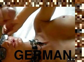Coquettish german sex act freak