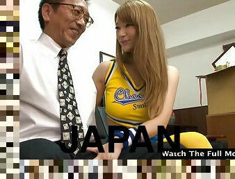 Nasty Japanese Young Cutie Cheerleader