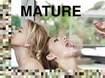 Mature Tina Kay Gets DP During Sex Orgy with Blondie Arteya