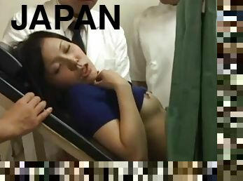 azijski, japanci, grupni-seks, bolnica