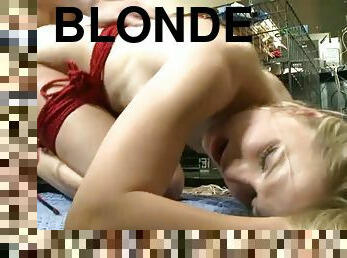 Insane bondage clip with the slutty blonde natalia rogue