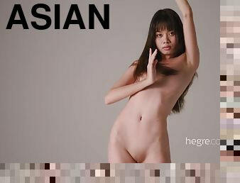 asiatisk, skinny, tenåring, thai, petite, alene, erotisk, erfaren