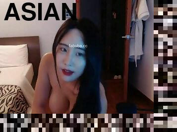 asiatique, gros-nichons, amateur, ados, webcam, solo, coréen, taquinerie