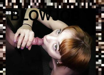 First Glory Hole scene with redhead Cecelia Taylor