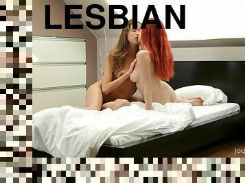 כוס-pussy, לסבית-lesbian, נוער, גינגי, לבני-נשים