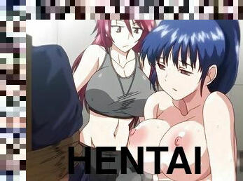 Shameless Hentai girls hard porn video