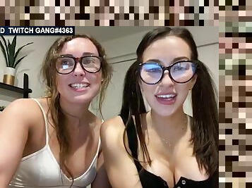 Nerd girls in glasses want to show me their big tits online!